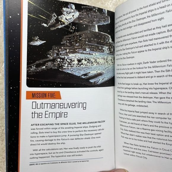 Star Wars Lucas Film Millennium Falcon Mission Reports Book By Benjamin Harper - Picture 8 of 10